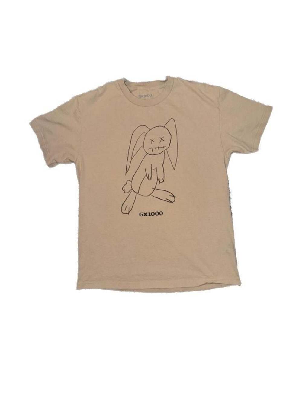 GX1000 Bunny Graphic T-Shirt in Sand